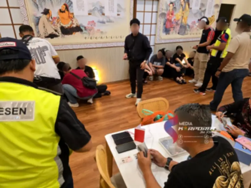 Serbuan Pusat Urut di Johor: 21 Warga Asing Ditahan atas Kesalahan Imigresen