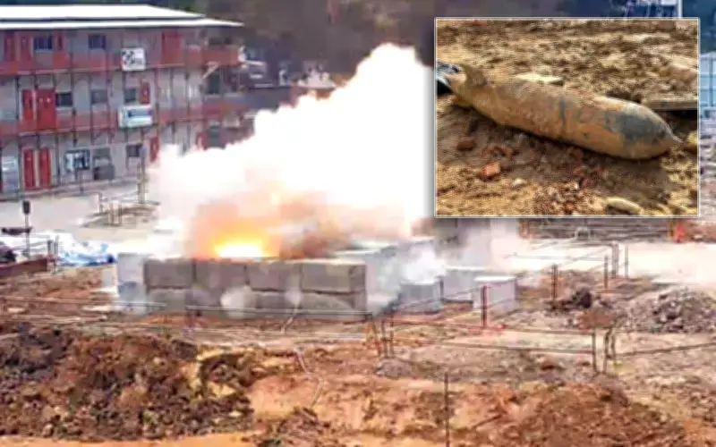 Singapura Melupuskan Bom Perang Dunia Kedua 250kg Berhampiran Lapangan Terbang Changi