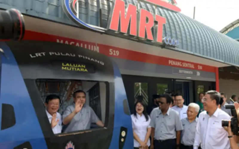 Tapak Pesta Pulau Pinang Diserahkan kepada MRT Corp untuk Projek LRT Mutiara Line