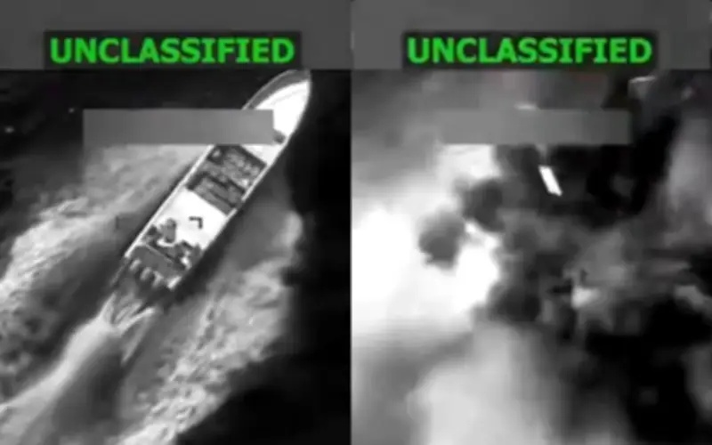 Tentera AS Laporkan 5 Terbunuh, 1 Terselamat dalam Serangan Bot Dadah Terkini