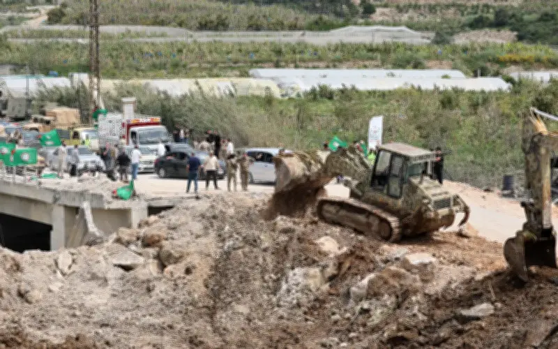 Tentera Lubnan Pulihkan Jalan dan Jambatan Rosak Akibat Serangan Israel