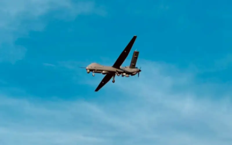 TUDM Berjaya Uji Terbang Drone ANKA-THS di Pangkalan Udara Labuan