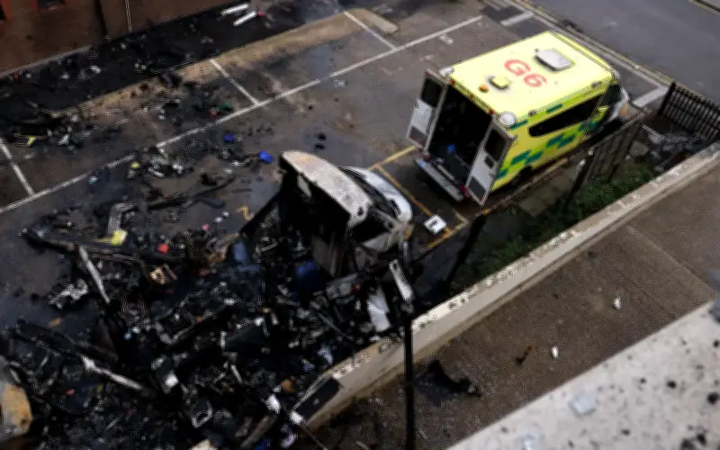 UK Dakwa Tiga Lelaki Atas Kesalahan Bakar Ambulan Yahudi di London