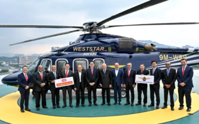 Weststar Aviation Meterai Perjanjian RM2 Bilion Untuk Kembangkan Armada Helikopter
