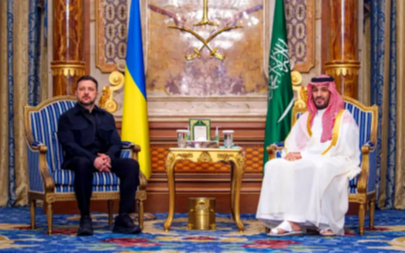 Zelensky dan Putera Mahkota Arab Saudi adakan rundingan keselamatan di Jeddah