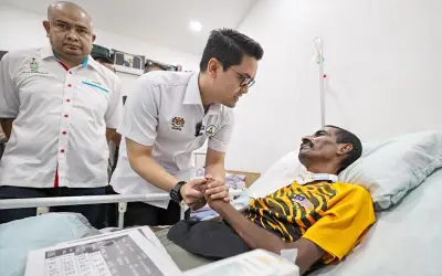 KBS Teruskan Bantuan kepada Bekas Atlet Emas G Saravanan yang Hidap MND