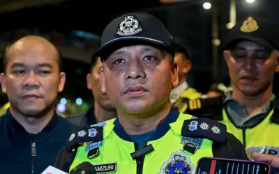 Polis Kenal Pasti Pemandu Axia Dalam Kes Langgar Anggota Trafik di Jalan Sultan Yahya Petra