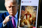 Gambar AI Trump Sebagai Figur Jesus Picu Kemarahan Dalam Feud Dengan Pope Leo