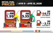 Harga RON97 dan Diesel Naik di Semenanjung Malaysia Mulai Esok