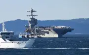 Kapal induk USS George H.W. Bush tiba di Timur Tengah