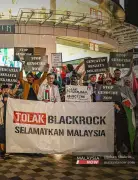 Ketua BlackRock Ulangi Naratif AS-Israel Tentang Iran, Bantahan di Malaysia Terus Berkobar