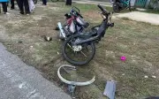 Nenek, Cucu Tiga Tahun Maut Motosikal Bertembung MPV di Padang Terap