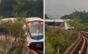 Perkhidmatan LRT Kelana Jaya Tergendala Selepas Dahan Pokok Jatuh di Landasan