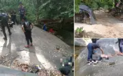Remaja Lelaki Maut Lemas di Air Terjun Gunung Ledang Selepas Tergelincir