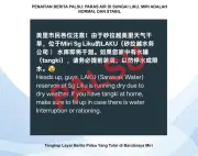 Sarawak Water Sahkan Mesej Viral Takungan Sungai Liku Kering, Catuan Air Adalah Palsu