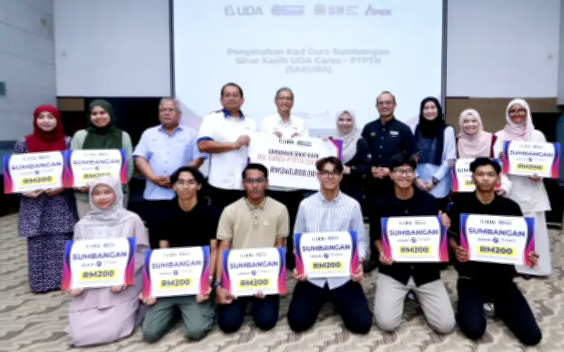 1,200 pelajar asnaf terima sumbangan RM200 dalam akaun Simpan SSPN Prime