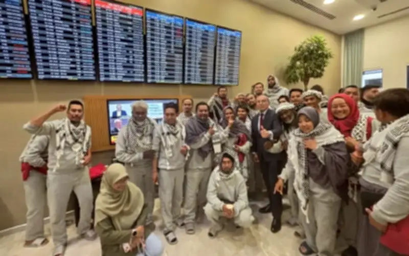 29 Rakyat Malaysia Selamat Tiba di Turki Selepas Ditahan Israel