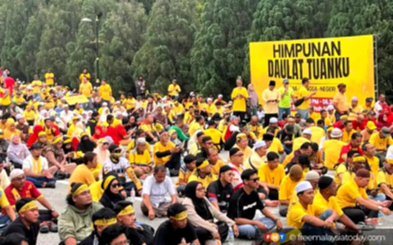 5,000 peserta sertai Himpunan Daulat Tuanku di Shah Alam