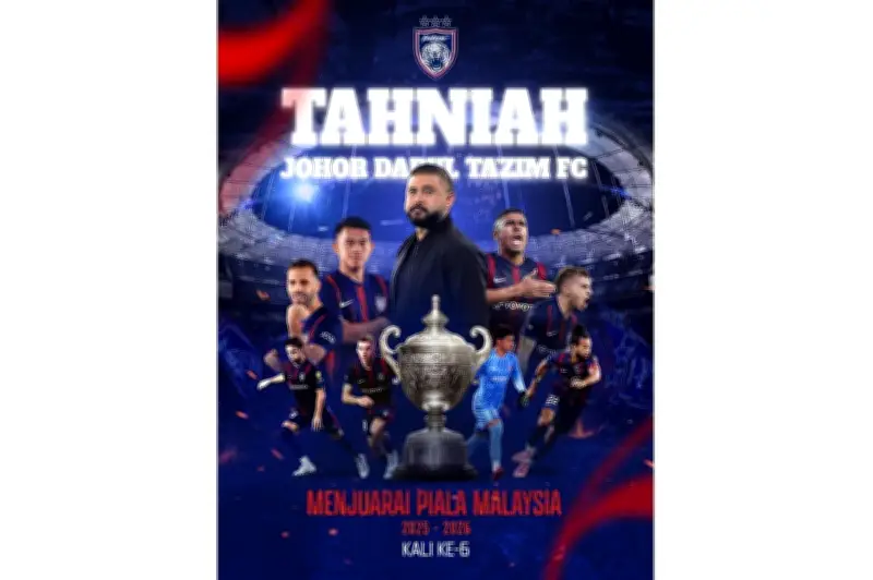 Agong tahniah JDT juara Piala Malaysia empat kali berturut-turut