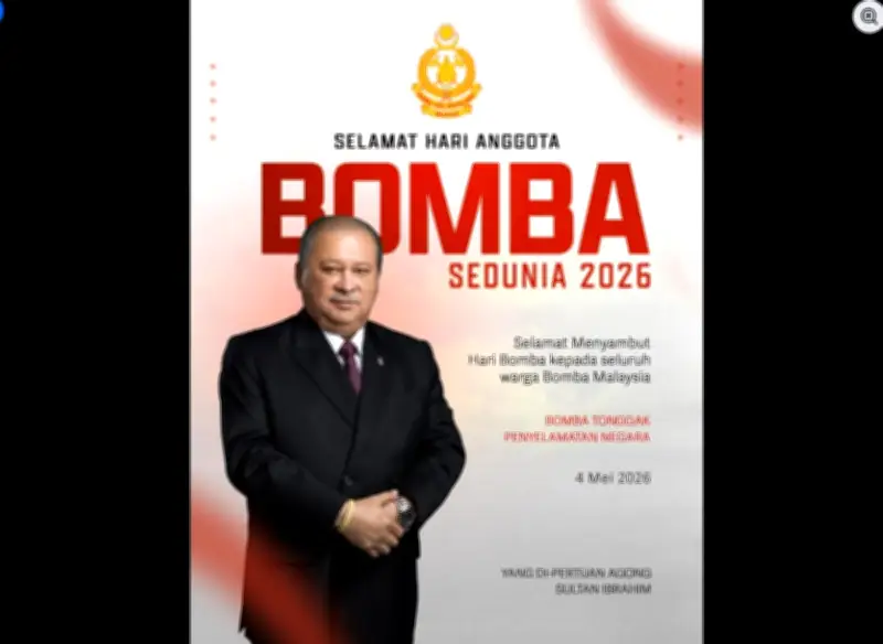 Agong ucap tahniah pada Hari Bomba Antarabangsa kepada ‘Wira Merah’