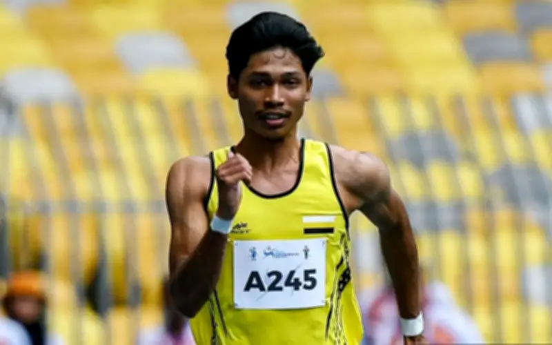 Azeem Fahmi samai rekod kebangsaan 100m di kejohanan AS
