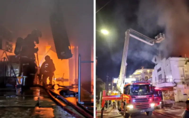 Bangunan Panggung Wayang Odeon Bersejarah Terbakar Di George Town