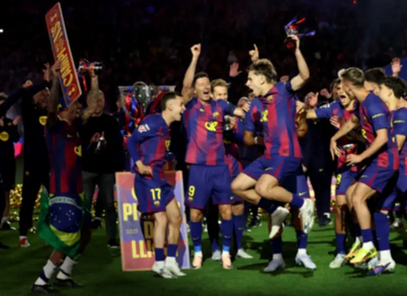 Barcelona juara La Liga dua tahun berturut-turut selepas kalahkan Real Madrid 2-0
