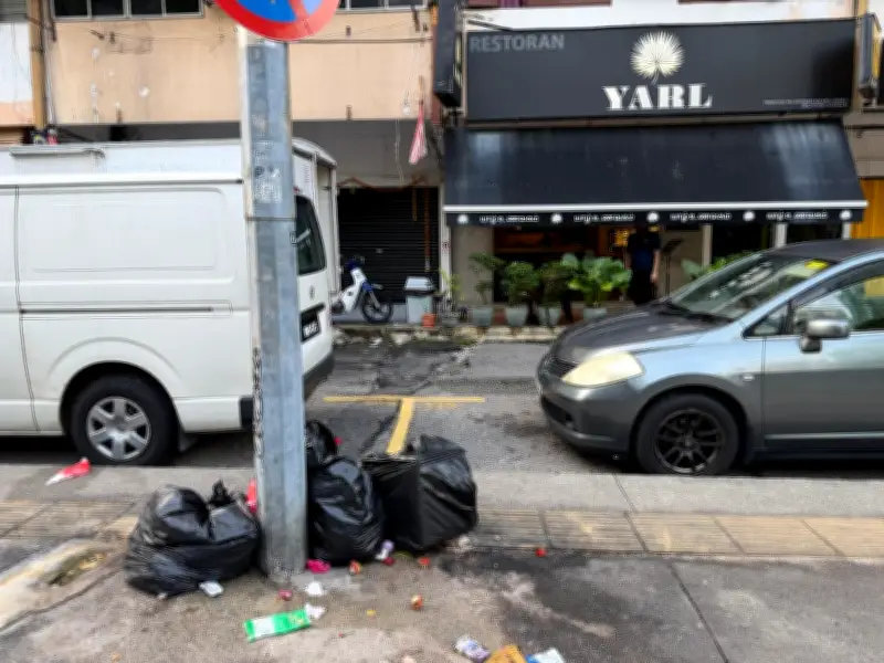 Brickfields Bukan Tempat Pembuangan Sampah - Tegas Che Ran