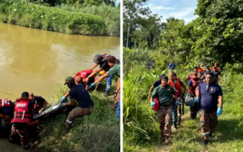 Budi ditemui mati di dasar sungai dua hari dihanyutkan arus