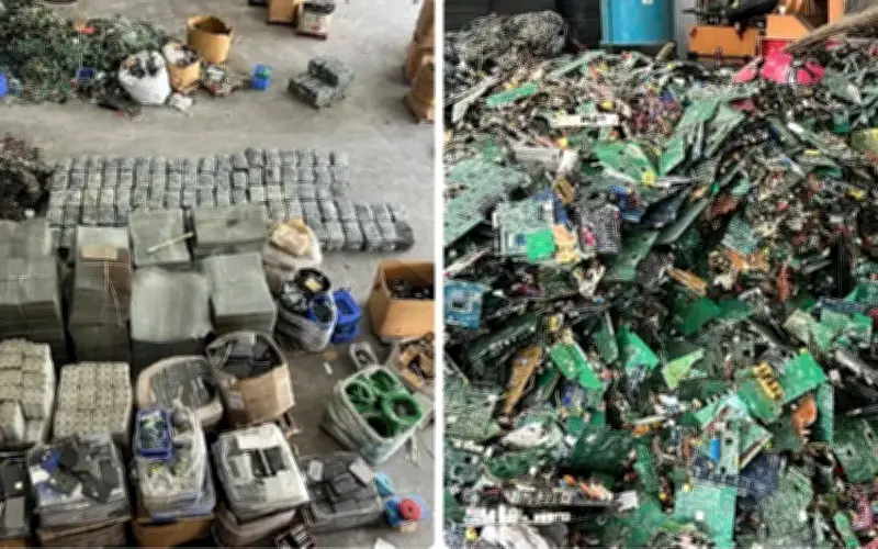 Bukit Aman rampas e-waste, aset bernilai RM1.26 juta dalam dua serbuan