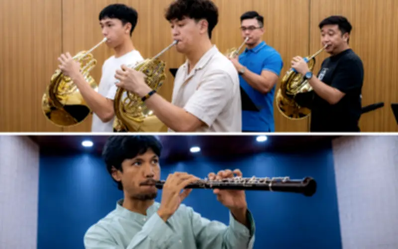 Bunyi yang membentuk orkestra dan runut bunyi filem