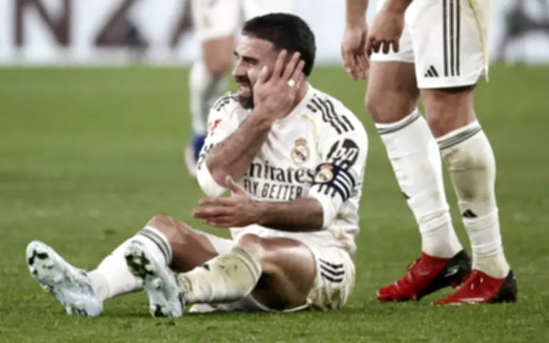 Carvajal alami patah jari kaki, terlepas Clasico