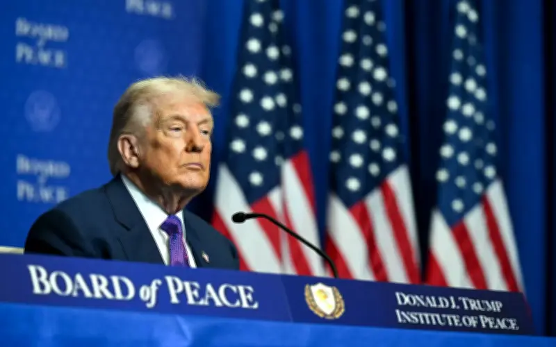 Dana Rasmi Lembaga Keamanan Trump untuk Gaza Kosong