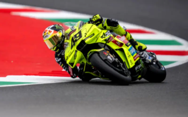 Di Giannantonio terpantas dalam latihan MotoGP Itali, Marc Marquez kembali