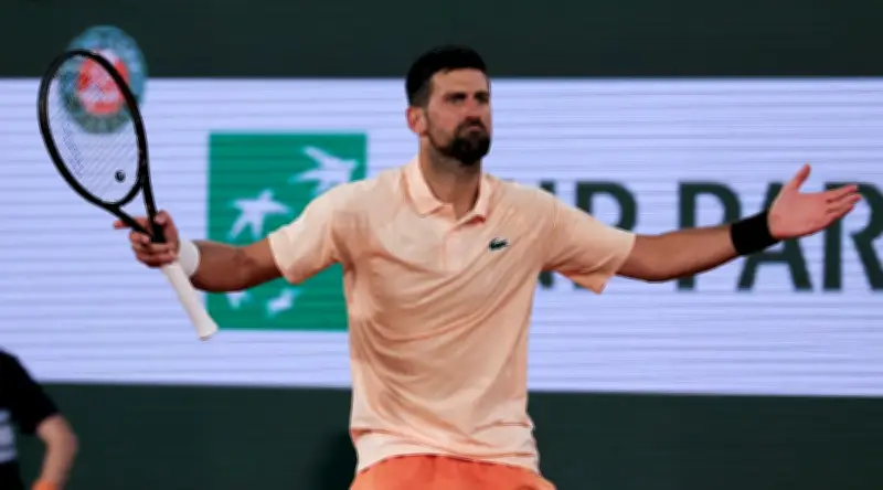 Djokovic atasi saat genting, mara ke pusingan kedua Terbuka Perancis