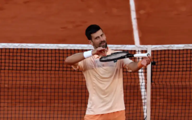 Djokovic mara ke pusingan ketiga Terbuka Perancis, Rybakina tersingkir