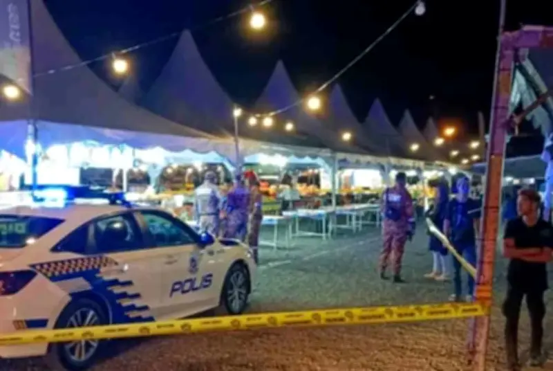 Dua ditahan, tapak ekspo ditutup sementara susulan letupan silinder helium di Sg Petani