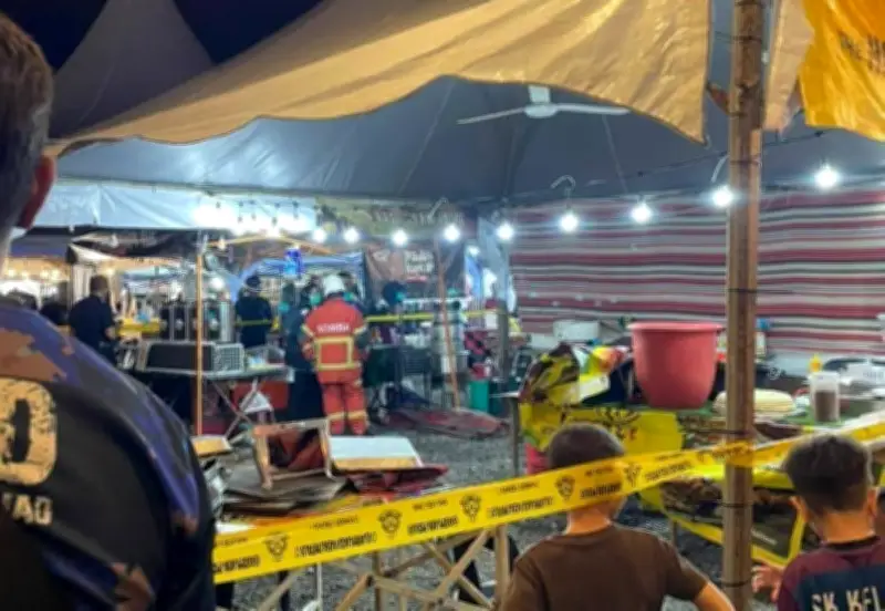 Dua lelaki direman kes letupan silinder gas di pameran Sungai Petani