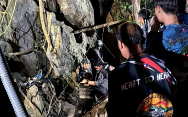 Empat lagi lelaki terperangkap dalam gua Laos berjaya diselamatkan