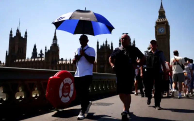 Gelombang haba Eropah: UK, Ireland, Perancis, Sepanyol rekod suhu tertinggi