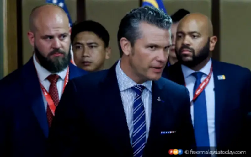 Hegseth tiba di Singapura untuk perbincangan sebelum forum pertahanan Asia