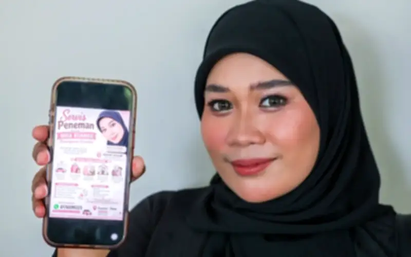 Ibu Muda di Kuantan Jadi 'Runner', Bantu Wanita dan Warga Emas