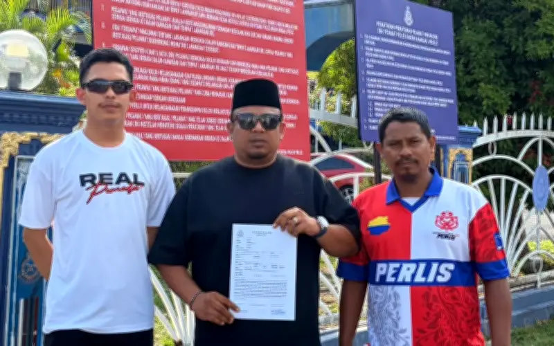 Kalimah 'Allah' dalam tokong, Pemuda Umno Kangar buat laporan polis