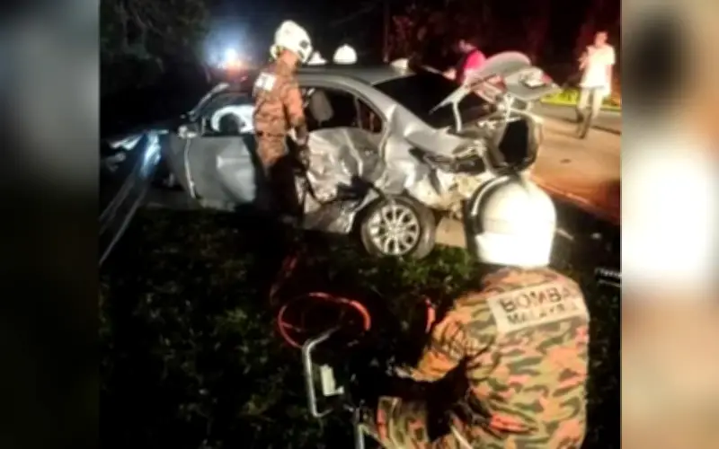 Kanak-kanak lelaki maut, 11 cedera dalam kemalangan tiga kenderaan di Rompin