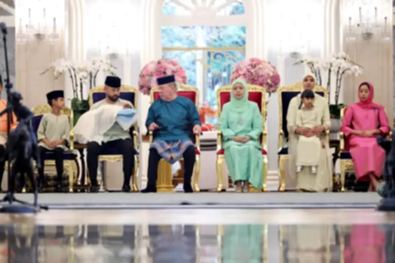 Keluarga Diraja Johor Hadiri Majlis Berandam Surai Puteri Bongsu
