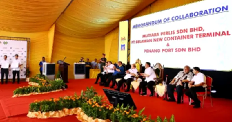 Kerjasama pelabuhan Belawan, Pulau Pinang dan Perlis perkukuh rantaian bekalan serantau