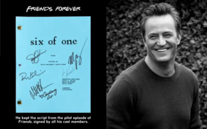 Koleksi Peribadi Matthew Perry Dilelong Untuk Amal