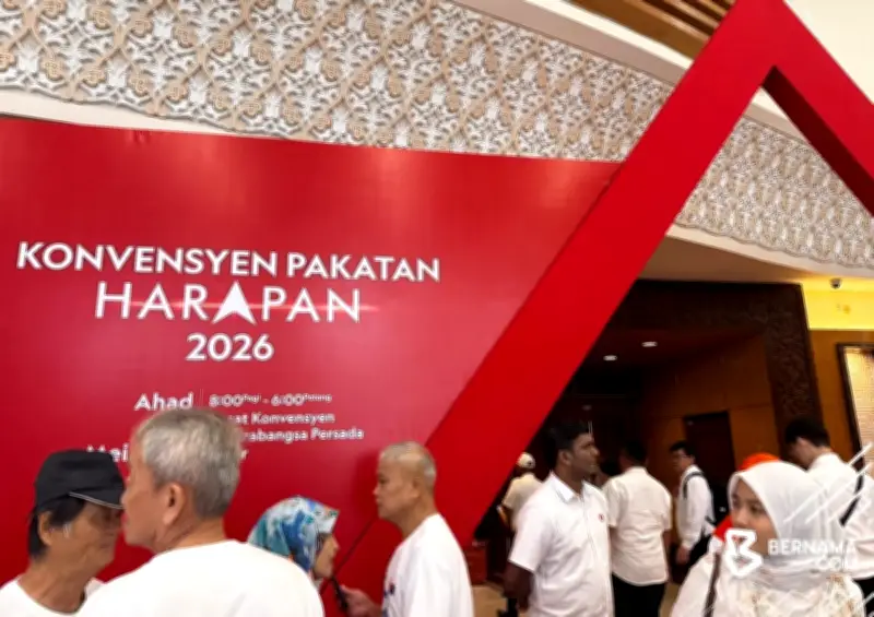 Konvensyen Pakatan Harapan 2026 bermula dengan 5,000 perwakilan