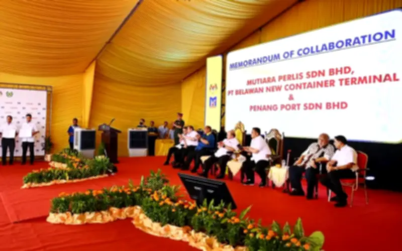 Laluan perdagangan baru Belawan-Pulau Pinang-Perlis sepanjang 388 km