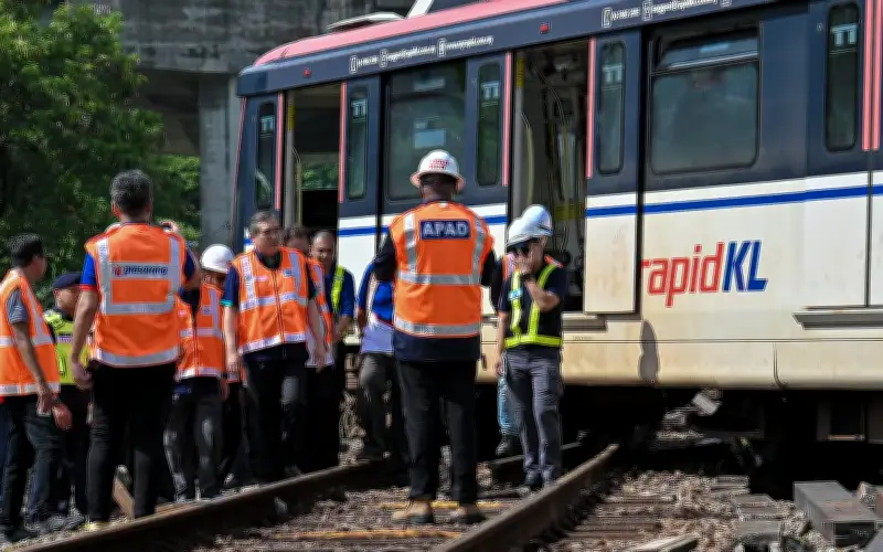 Landasan LRT dibuka semula 3 Jun selepas tergelincir